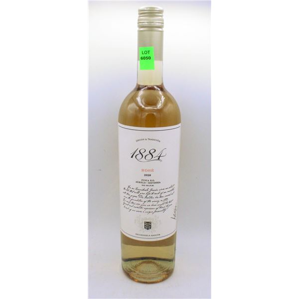 2020 1884 ESTATE GROWN ROSE 750ML 14% ALCOHOL