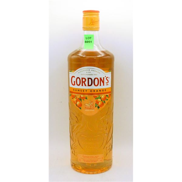 GORDON'S SUNSET ORANGE GIN BASED SPIRIT 750ML