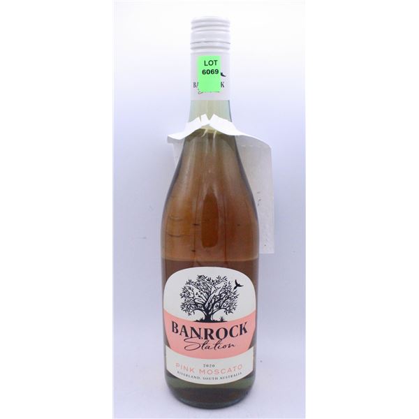 2020 BANROCK STATION PINK MOSCATO 750ML 6% ALC