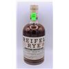 Image 1 : REIFEL RYE CANADIAN RYE WHISKY 750ML 42% ALCOHOL