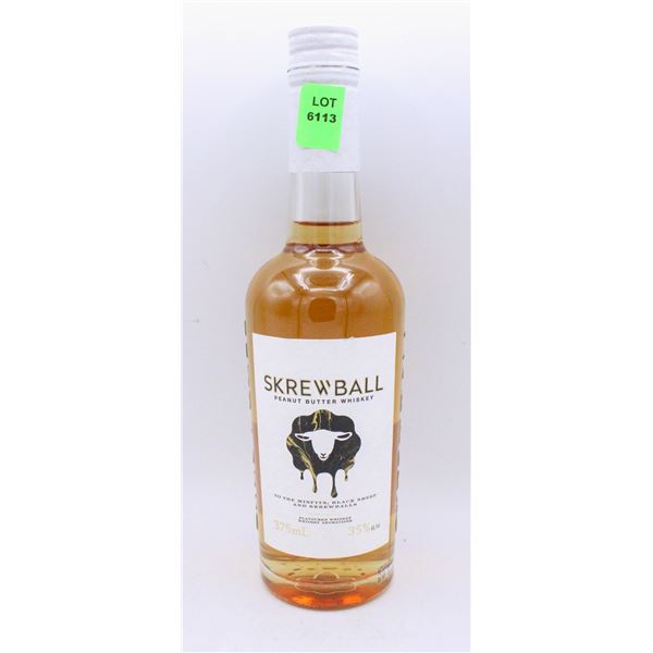SKREWBALL PEANUT BUTTER WHISKEY 375ML 35% ALCOHOL