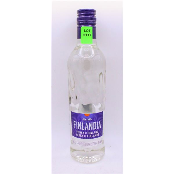 FINLANDIA VODKA 375ML 40% ALCOHOL
