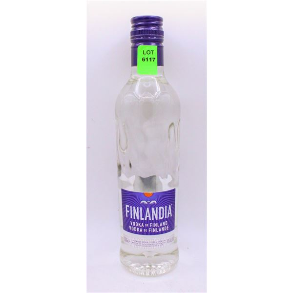 FINLANDIA VODKA 375ML 40% ALCOHOL