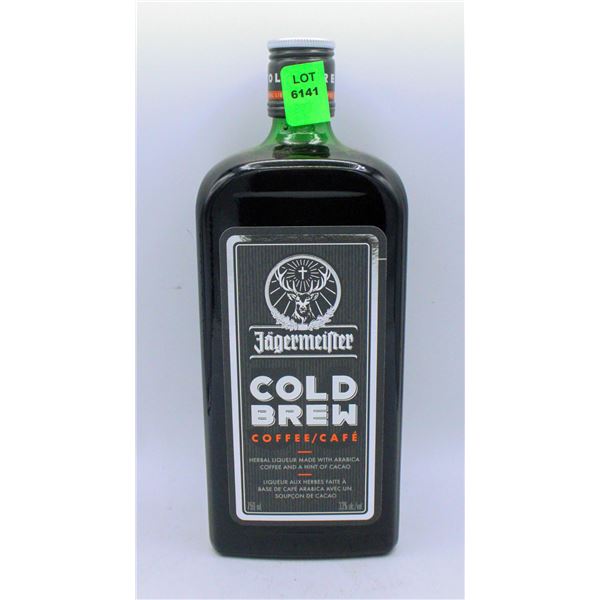 JAGERMEISTER COLD BREW COFFEE LIQUEUR 750ML 33%
