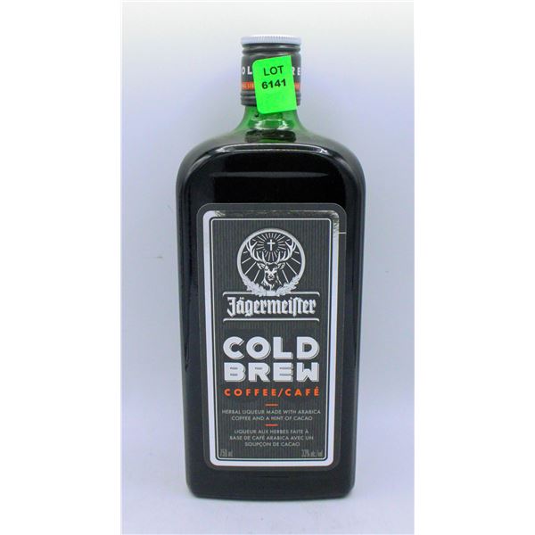 JAGERMEISTER COLD BREW COFFEE LIQUEUR 750ML 33%