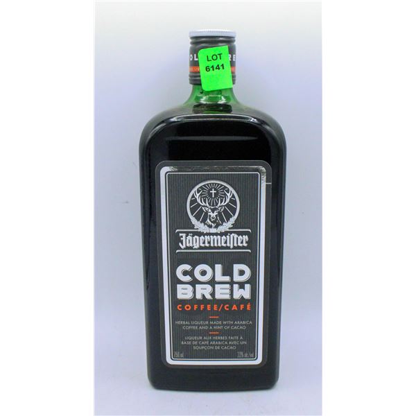 JAGERMEISTER COLD BREW COFFEE LIQUEUR 750ML 33%