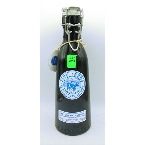 FIVE FARMS SINGLE BATCH IRISH CREAM LIQUOR 750ML