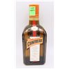 Image 1 : COINTREAU IMPORTED LIQUEUR 375ML 40% ALC