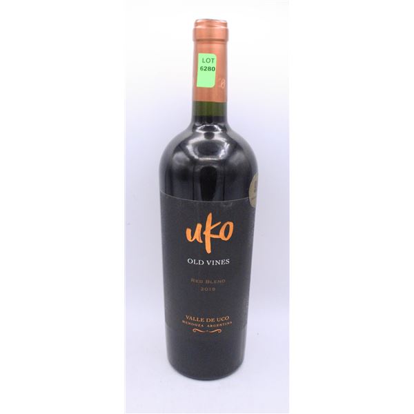 2019 UKO OLD VINES RED BLEND 750ML 14.5%