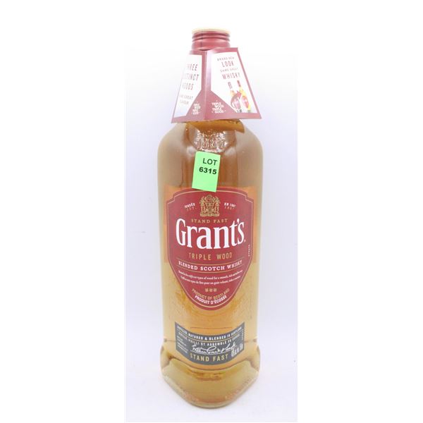 GRANT'S TRIPLE WOOD BLENDED SCOTCH WHISKY 750ML