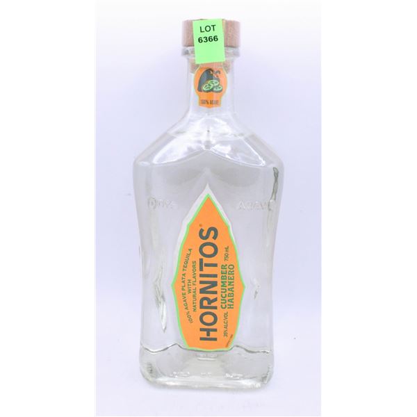 HORNITOS CUCUMBER HABANERO TEQUILA 750ML 35%