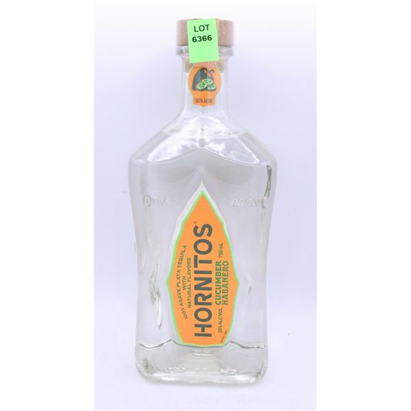 HORNITOS CUCUMBER HABANERO TEQUILA 750ML 35%