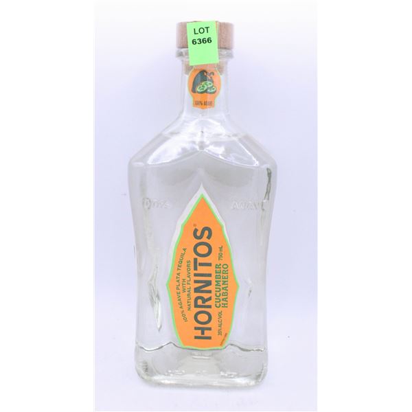 HORNITOS CUCUMBER HABANERO TEQUILA 750ML 35%