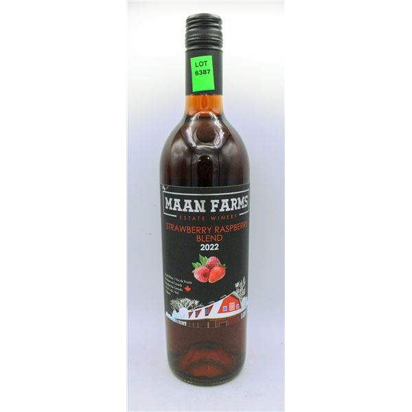 2022 MAAN FARMS BLACKBERRY WINE 750ML 12%
