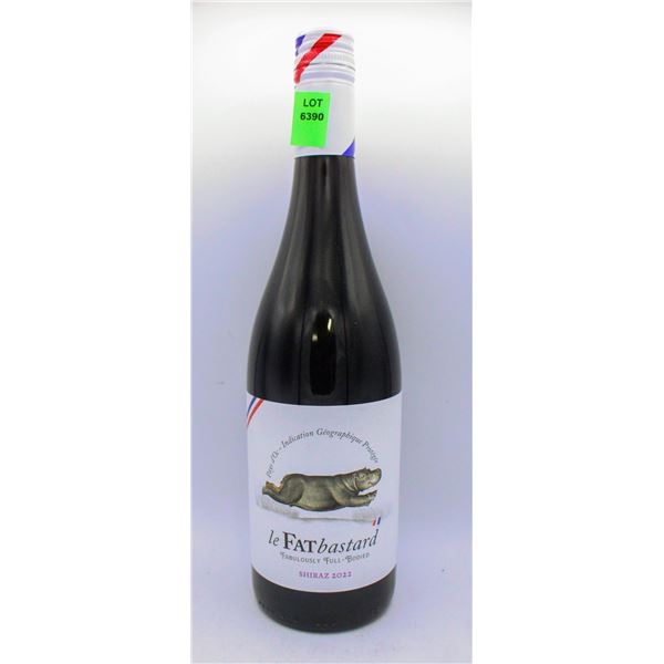 2022 LE FAT BASTARD SHIRAZ 750ML 13% ALCOHOL