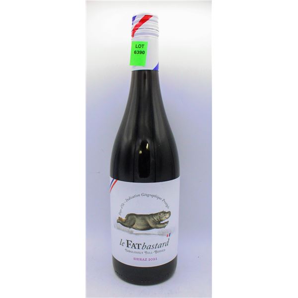 2022 LE FAT BASTARD SHIRAZ 750ML 13% ALCOHOL