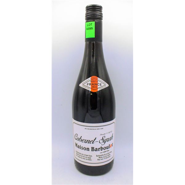 2022 CABERNET-SYRAH MAISON BARBOULET 750ML