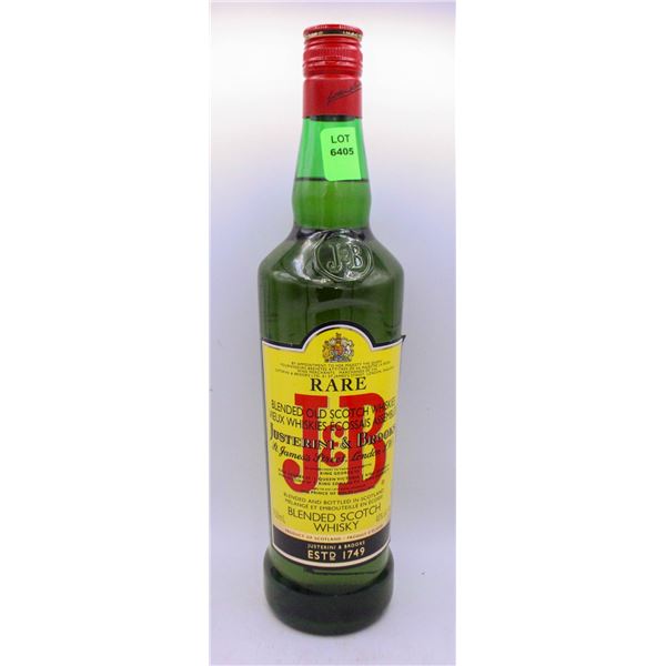 J&B RARE BLENDED SCOTCH WHISKY 750ML 40%