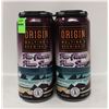 Image 1 : 4 PACK ORIGIN PEA FLOWER PLUM SOUR 4.5%
