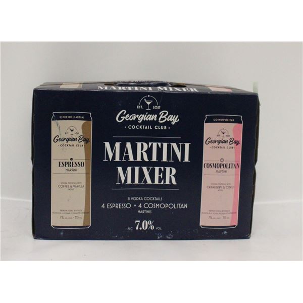 8 PACK MARTINI MIXER COSMOPOLITAN AND ESPRESSO
