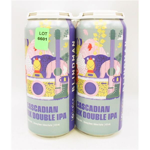 4 PACK CASCADIAN PARK DOUBLE IPA 4 X 473ML 7.6%