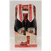 Image 1 : 4 PACK FRULI STRAWBERRY BEER 4.1% ALCOHOL