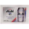 Image 1 : 6 PACK SUPER DRY ASAHI 0/0% ALCOHOL 6 X 330ML