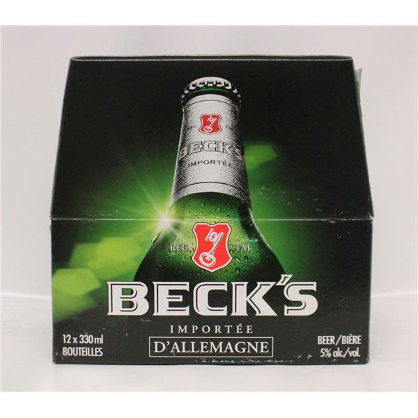 12 PACK BECK'S 12 X 330ML 5% ALCOHOL