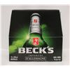 Image 1 : 12 PACK BECK'S 12 X 330ML 5% ALCOHOL