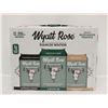Image 1 : 12 PACK WYATT ROSE RANCH WATER 5% ALCOHOL