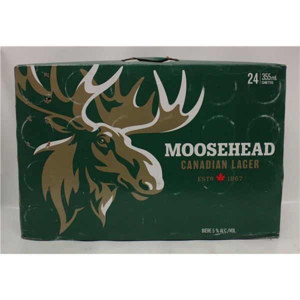 24 PACK MOOSEHEAD CANADIAN LAGER 5% 24 X 355ML