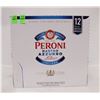 Image 1 : 12 PACK PERONI NASTRO AZZURRO ITALIANA BEER 5%