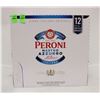 Image 1 : 12 PACK PERONI NASTRO AZZURRO ITALIANA BEER 5%