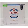 Image 1 : 12 PACK PERONI NASTRO AZZURRO ITALIANA BEER 5%
