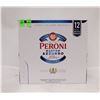 Image 1 : 12 PACK PERONI NASTRO AZZURRO ITALIANA BEER 5%