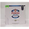 Image 1 : 12 PACK PERONI NASTRO AZZURRO ITALIANA BEER 5%