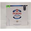 Image 1 : 12 PACK PERONI NASTRO AZZURRO ITALIANA BEER 5%