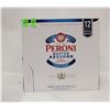 Image 1 : 12 PACK PERONI NASTRO AZZURRO ITALIANA BEER 5%