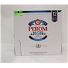 Image 1 : 12 PACK PERONI NASTRO AZZURRO ITALIANA BEER 5%