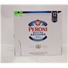 Image 1 : 12 PACK PERONI NASTRO AZZURRO ITALIANA BEER 5%