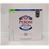 Image 1 : 12 PACK PERONI NASTRO AZZURRO ITALIANA BEER 5%