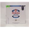 Image 1 : 12 PACK PERONI NASTRO AZZURRO ITALIANA BEER 5%