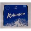 Image 1 : 12 PACK KOKANEE BEER 5% ALCOHOL 12 X 341ML
