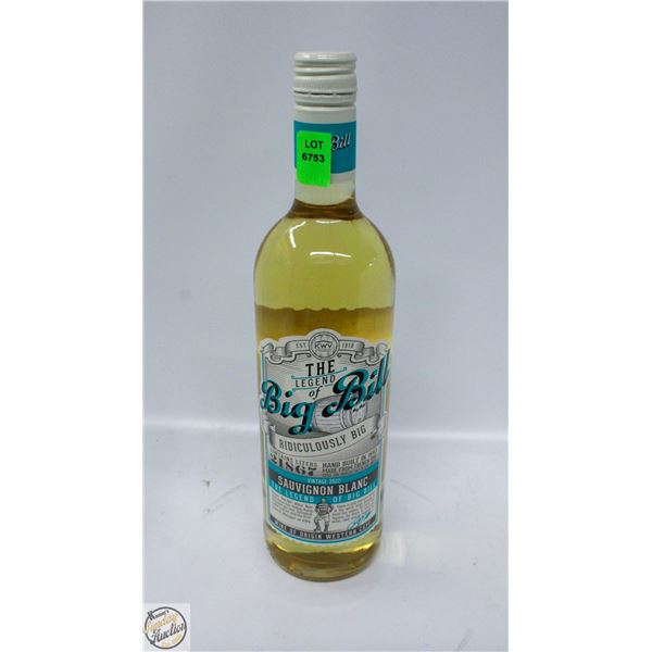 2022 THE LEGEND OF BIG BILL SAUVIGNON BLANC 750ML