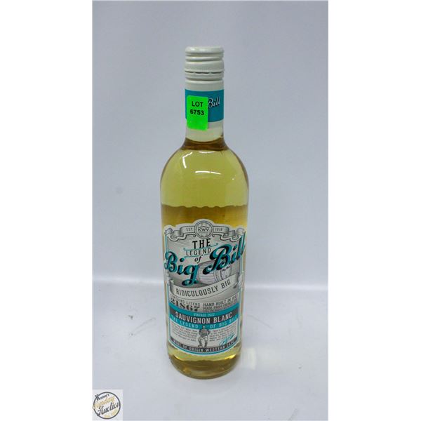 2022 THE LEGEND OF BIG BILL SAUVIGNON BLANC 750ML