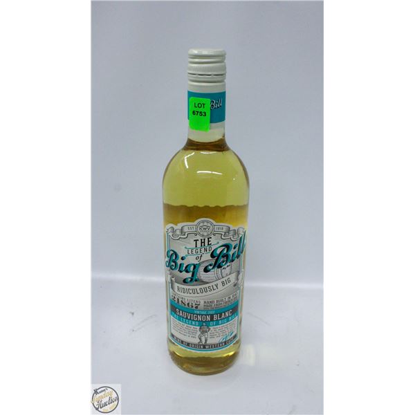2022 THE LEGEND OF BIG BILL SAUVIGNON BLANC 750ML