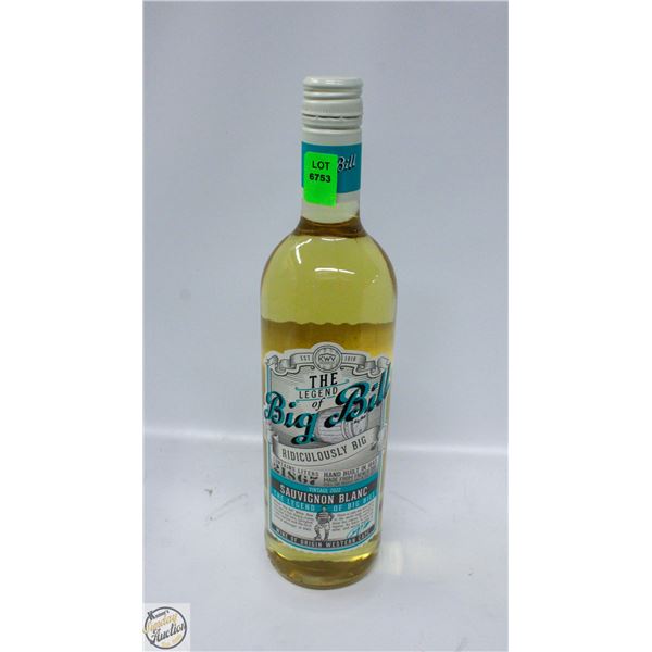 2022 THE LEGEND OF BIG BILL SAUVIGNON BLANC 750ML