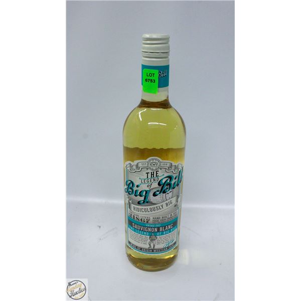 2022 THE LEGEND OF BIG BILL SAUVIGNON BLANC 750ML