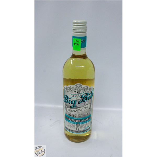 2022 THE LEGEND OF BIG BILL SAUVIGNON BLANC 750ML