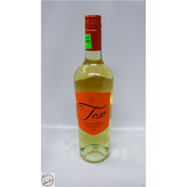 2023 TOSO ESTATE SAUVIGNON BLANC 750ML 11.5%